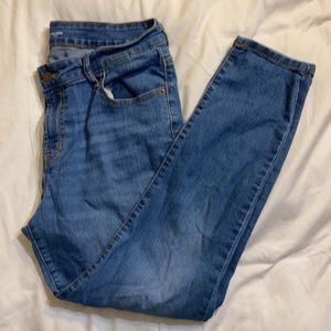 Old Navy Super Skinny Ankle length Blue Jeans